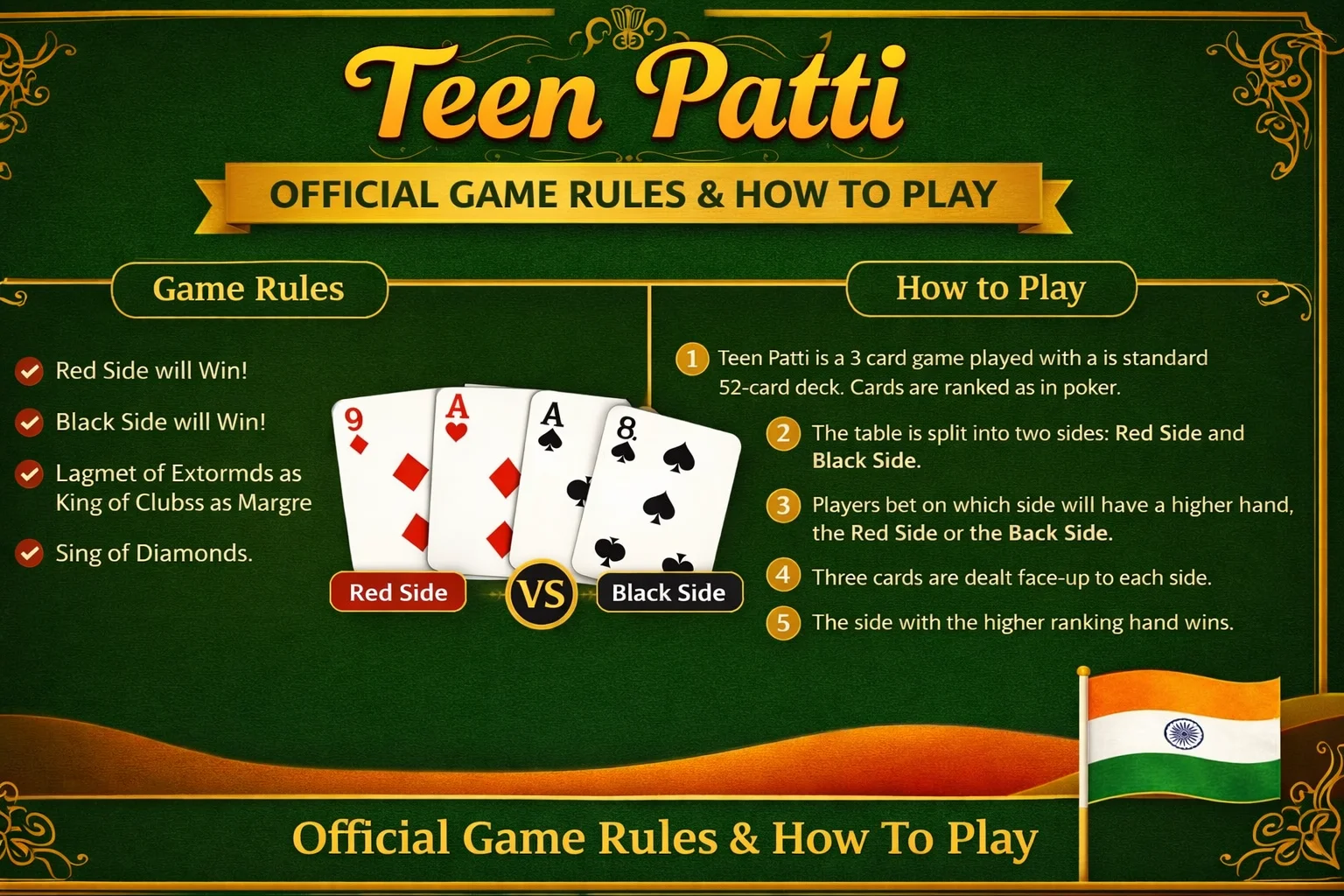 Teen Patti Master Old Version Game Regulations